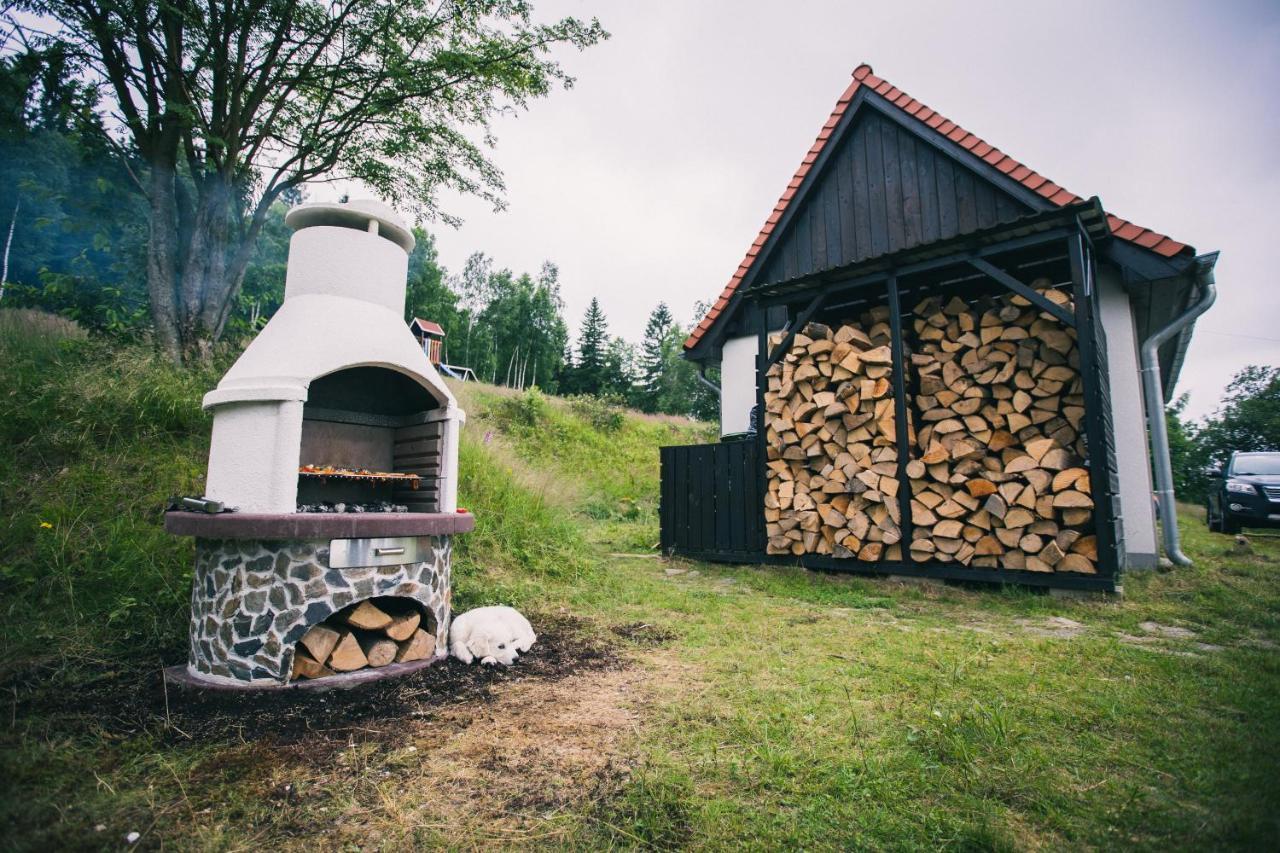 Izerski Horyzont - Dom Z Balia W Lesnej Perspektywie Kopaniec Exterior photo