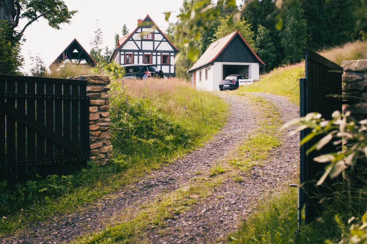 Izerski Horyzont - Dom Z Balia W Lesnej Perspektywie Kopaniec Exterior photo